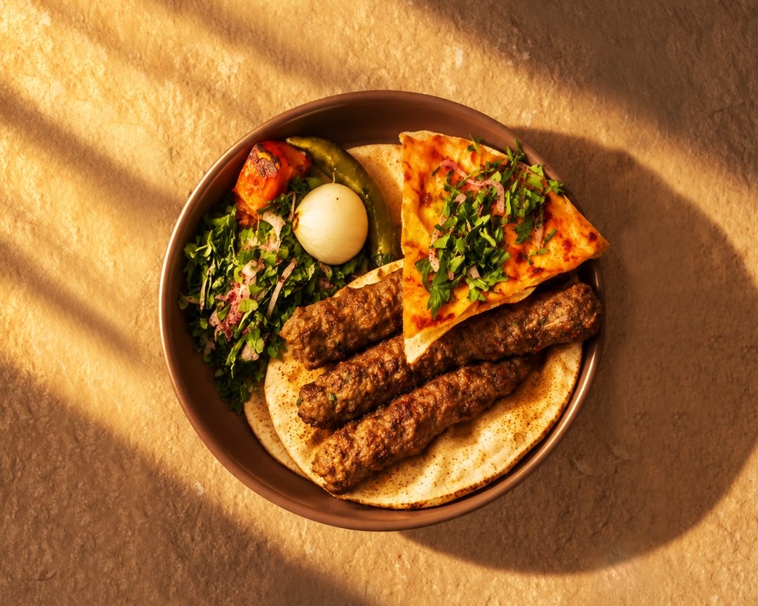 طبق من مطعم يرمين